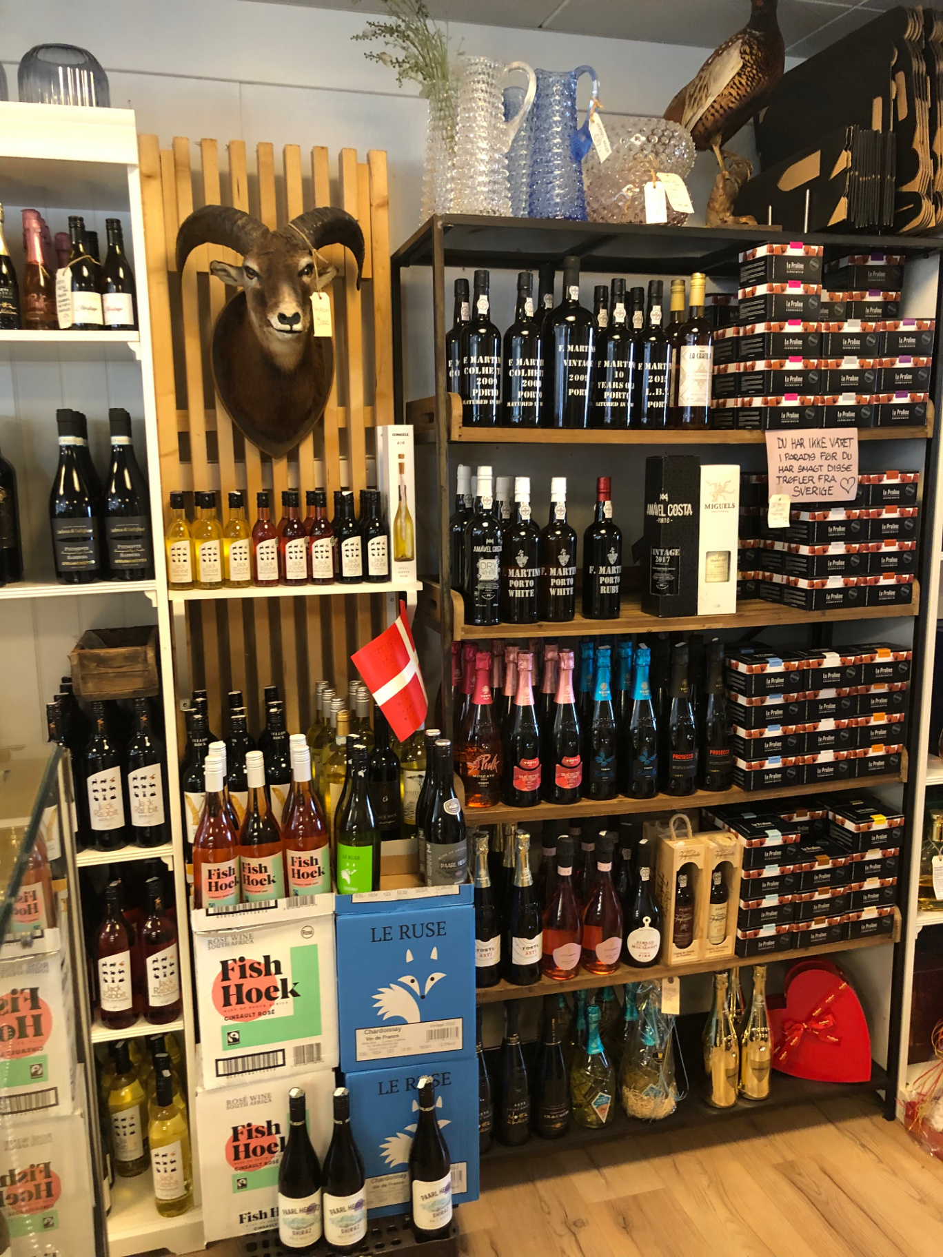 Vin og portvin udvalg